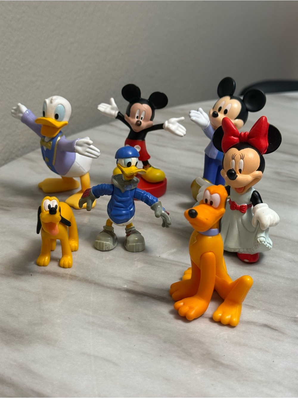 Disney Mickey Mouse and friends character figurines